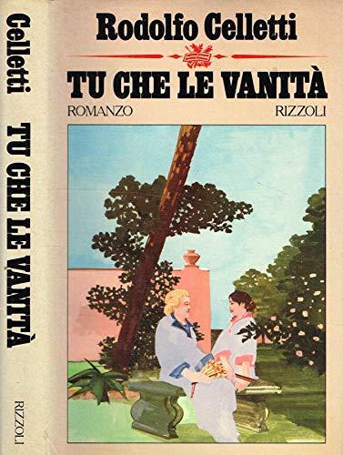 Book Cover: Tu che le vanità