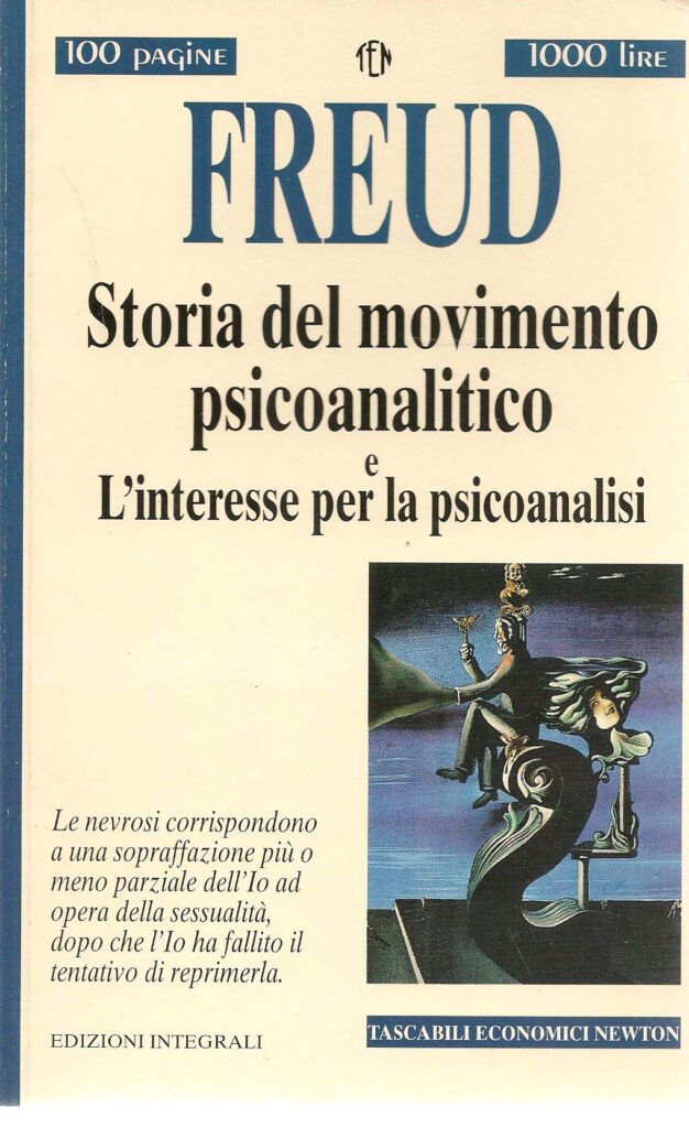 Book Cover: Storia Del Movimento Psicoanalitico E L'Interesse Per La Psicoanalisi