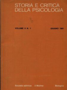 Book Cover: Storia E Critica Della Psicologia