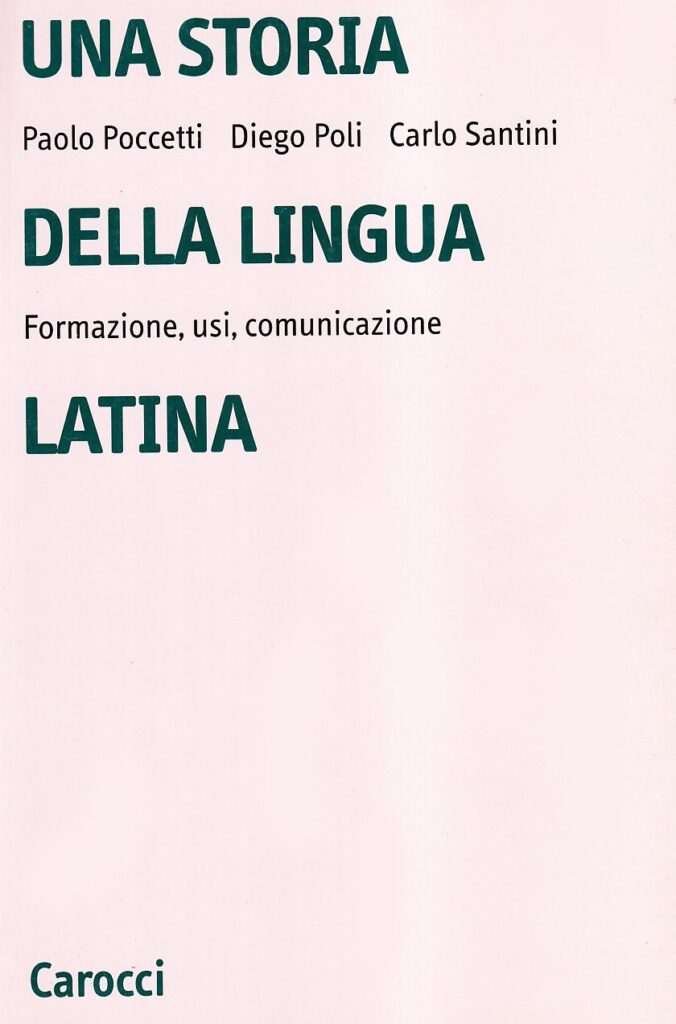 Book Cover: Una Storia Della Lingua Latina