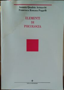 Book Cover: Elementi Di Psicologia