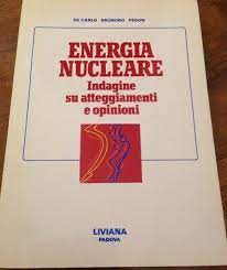 Book Cover: Energia nucleare indagine su atteggiamenti e opinioni