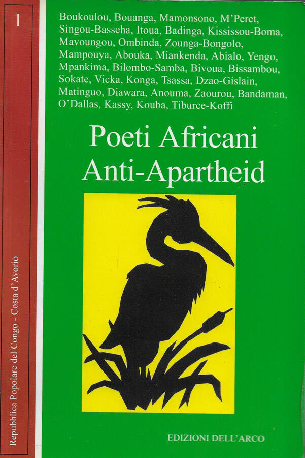Book Cover: Poeti Africani Anti-Apartheid